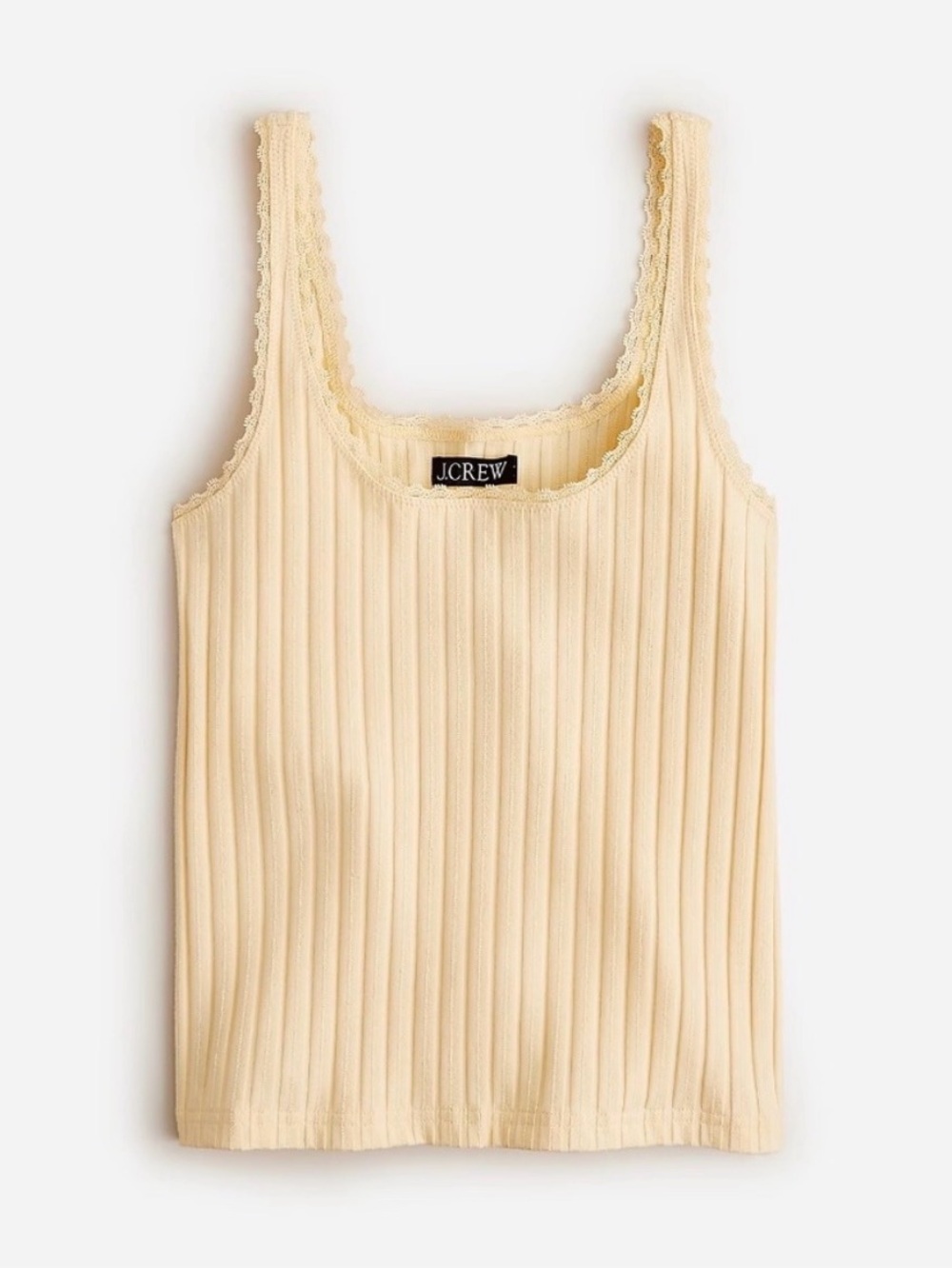 J.Crew Pointelle tank top